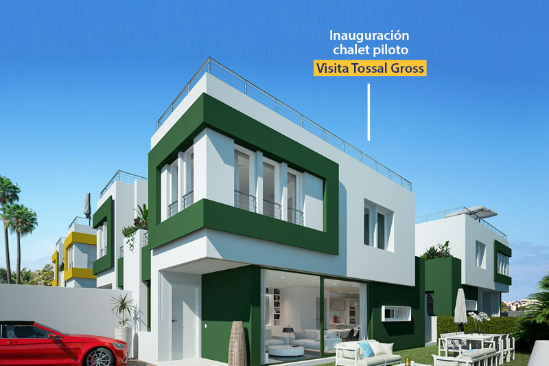 Einweihung Musterhaus residencial Tossal Gross