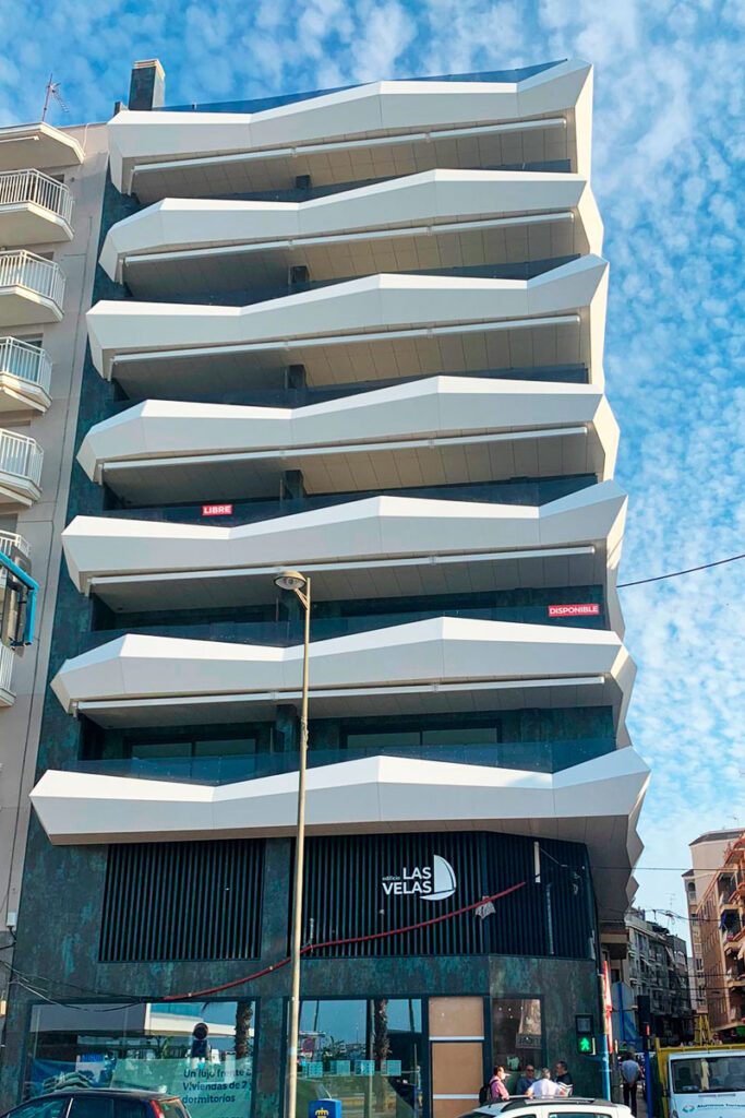 obra edificio las velas santa pola asa